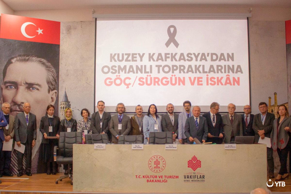 “Kuzey Kafkasya'dan Osmanlı Topraklarına Göç/Sürgün ve İskân” uluslararası konferansı, Başkanlığımız desteğiyle Kafkas Araştırma Kültür ve Dayanışma Vakfı (<a href="/kafdav/">KAFDAV</a>) tarafından Ankara'da gerçekleştirildi.

Konferansta, 1856-1917 yılları arasında Rus Çarlığı tarafından yerlerinden