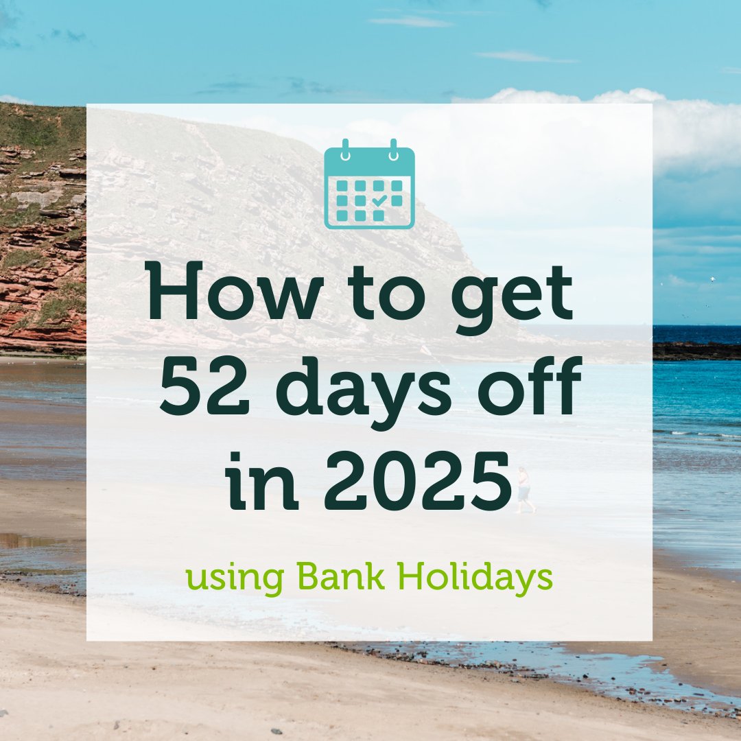 Looking to get the most holidays out of your annual leave in 2025? 🤩  Think ahead and book your days off around next year's bank holidays! Check out our site for a handy guide on the best days to book off: ow.ly/FWlf50TQyM4