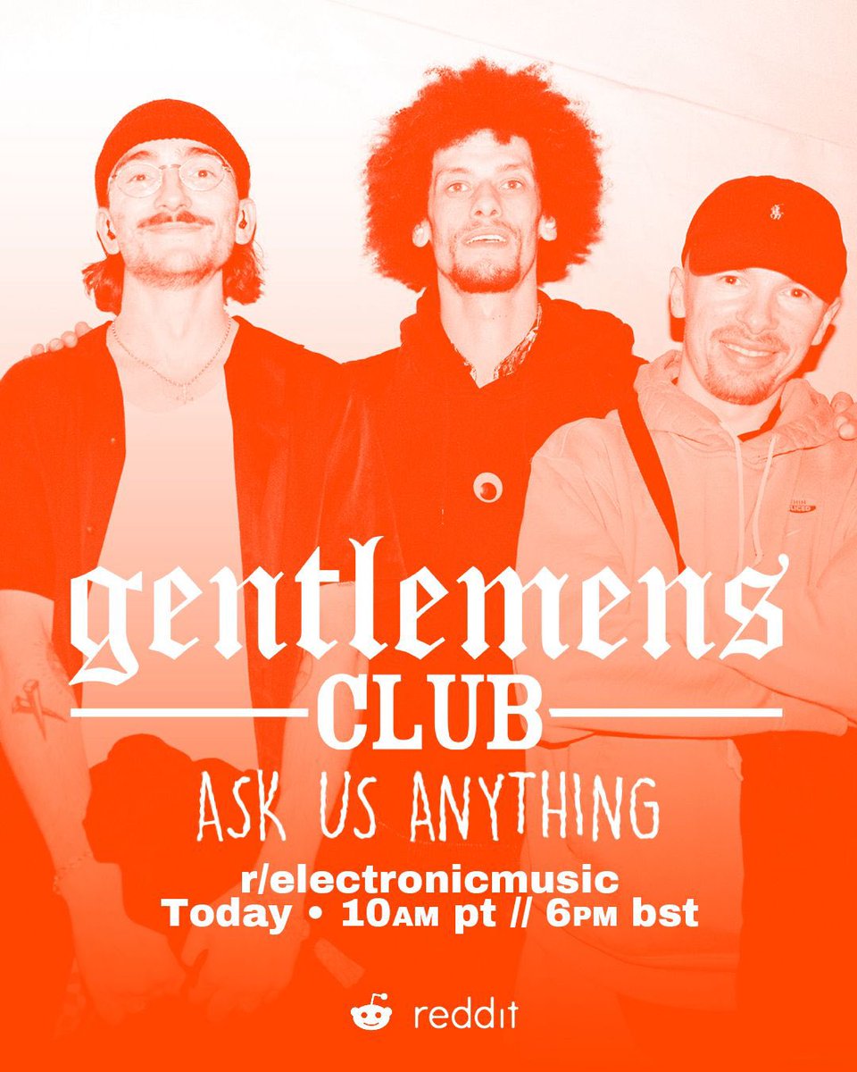 Yooo <a href="/Reddit/">Reddit, Inc.</a> 

We’re hosting an AMA today on:
r/electronicmusic

Fire us some questions!