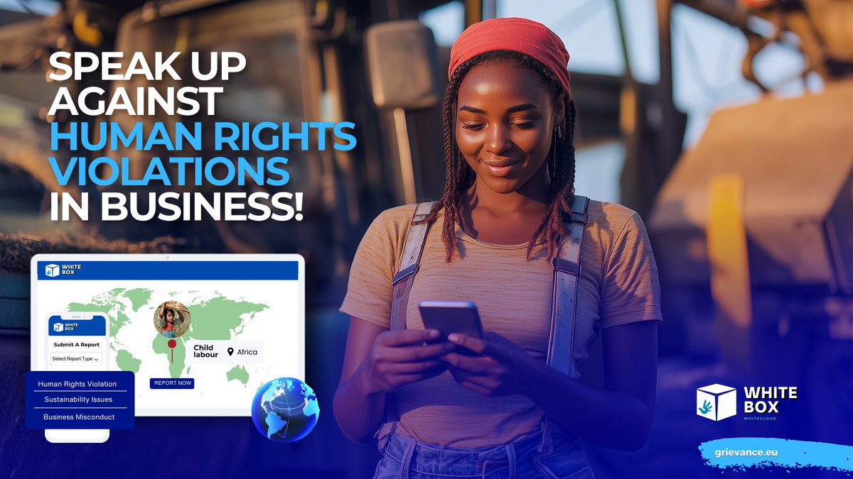 WhiteBox is FREE &amp; accessible to everyone! Report incidents in multiple languages, using text or even audio input. No barriers to speaking up for what's right. 

#Accessibility #MultiLanguage #HumanRightsForAll #EmpowerStakeholders #Justice #Sustainability