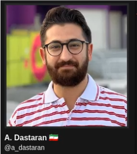 ByteSec1401's tweet photo. اجازه بدید یه خوش آمدید به احمد دستاران ممقانی بگیم که یکی از تازه ترین افشا شدگان عضو سپاه می باشن که اگر از کارش و یا کتابش "نامه های فرستاده نشده" خوشتون نمیاد, به اینستاگرمش @a_dastaran پیام بده و تشویقش کن تا از قلمش برای افشا کردن سپاه 

پاسداران استفاده کنه نه برای ظلم کردن  به مردم ایران

برای اطلاعات بیشتر ما را در کانال ایکس و تلگرام دنبال کنید @bytesec1401