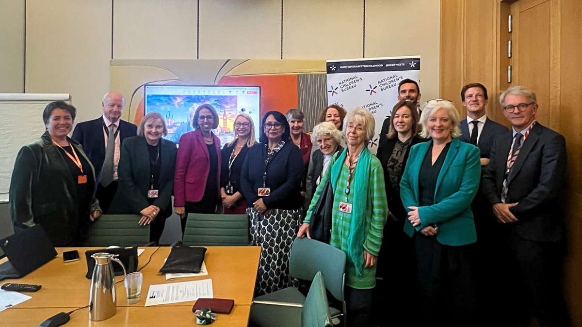We were delighted to host the new Parliament's 1st meeting of the All-Party Parliamentary Group for Children yesterday. There was resounding support for the group to continue taking the voices of children and young people to the heart of government. buff.ly/3BQ1ZCO (1/5)
