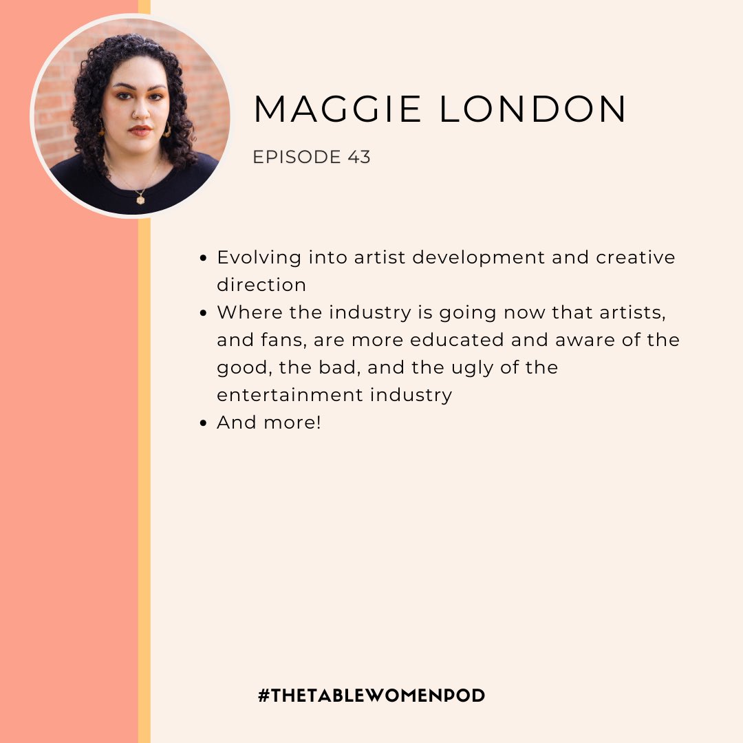 The Table: Women in Entertainment Podcast tweet media