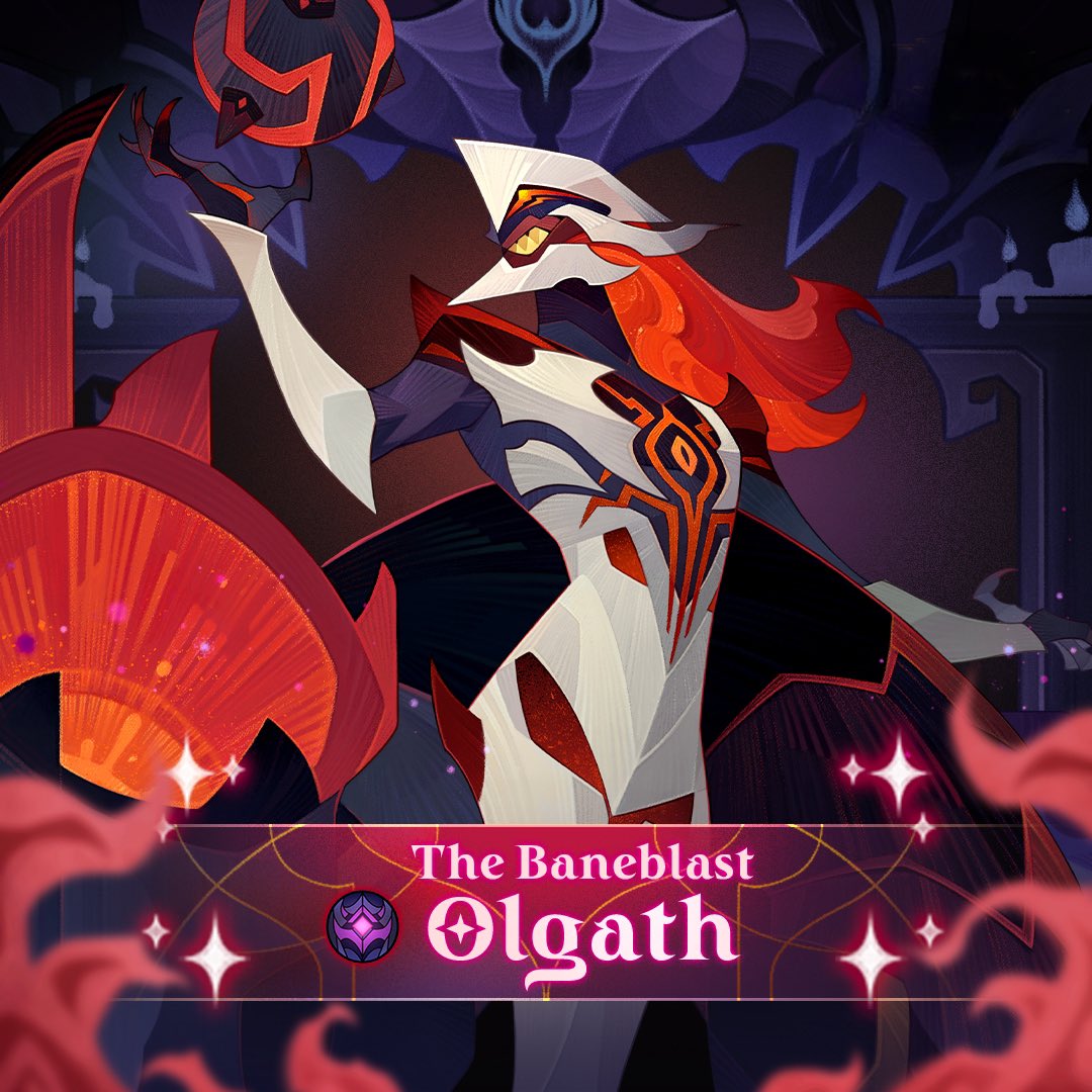 HeavenssLegacy's tweet photo. Meet Olgath, The Baneblast from #HeavensLegacy! With a sinister aura and dark arcane powers, this villainous force looks ready to wreak havoc on all who stand in the way. 🌀💀 #NFTs #HeavensLegacy #NFTGaming #NFTdrops https://t.co/FMVognA6cy