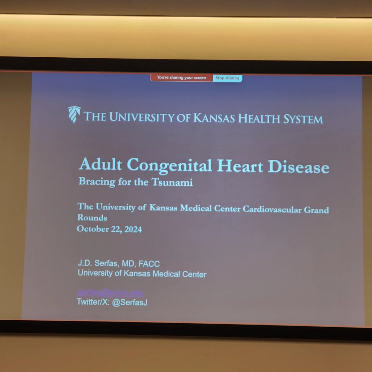 KU Cardiovascular Medicine tweet media