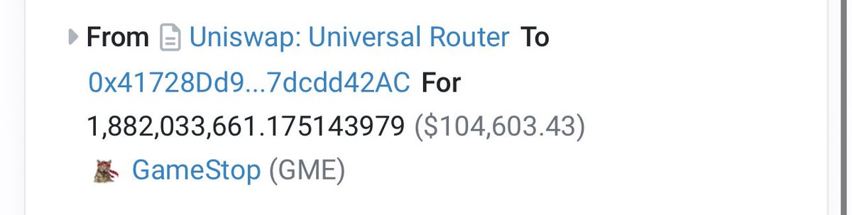 $GME is the present and future 
@GMEonETH_  is unstoppable, Never gonna stop #GameStop