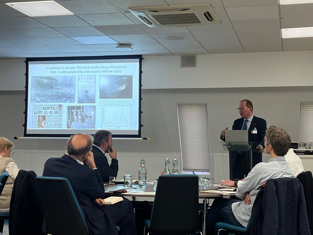 douglasbooker.bsky.social (@douglasbooker) on Twitter photo As always, Prof Sir Stephen Holgate <a href="/UK_CleanAir/">UKCleanAir</a> providing a tour de force presentation on the pervasive and serious effects of air pollution on human health. As always, Prof Sir Stephen Holgate <a href="/UK_CleanAir/">UKCleanAir</a> providing a tour de force presentation on the pervasive and serious effects of air pollution on human health.