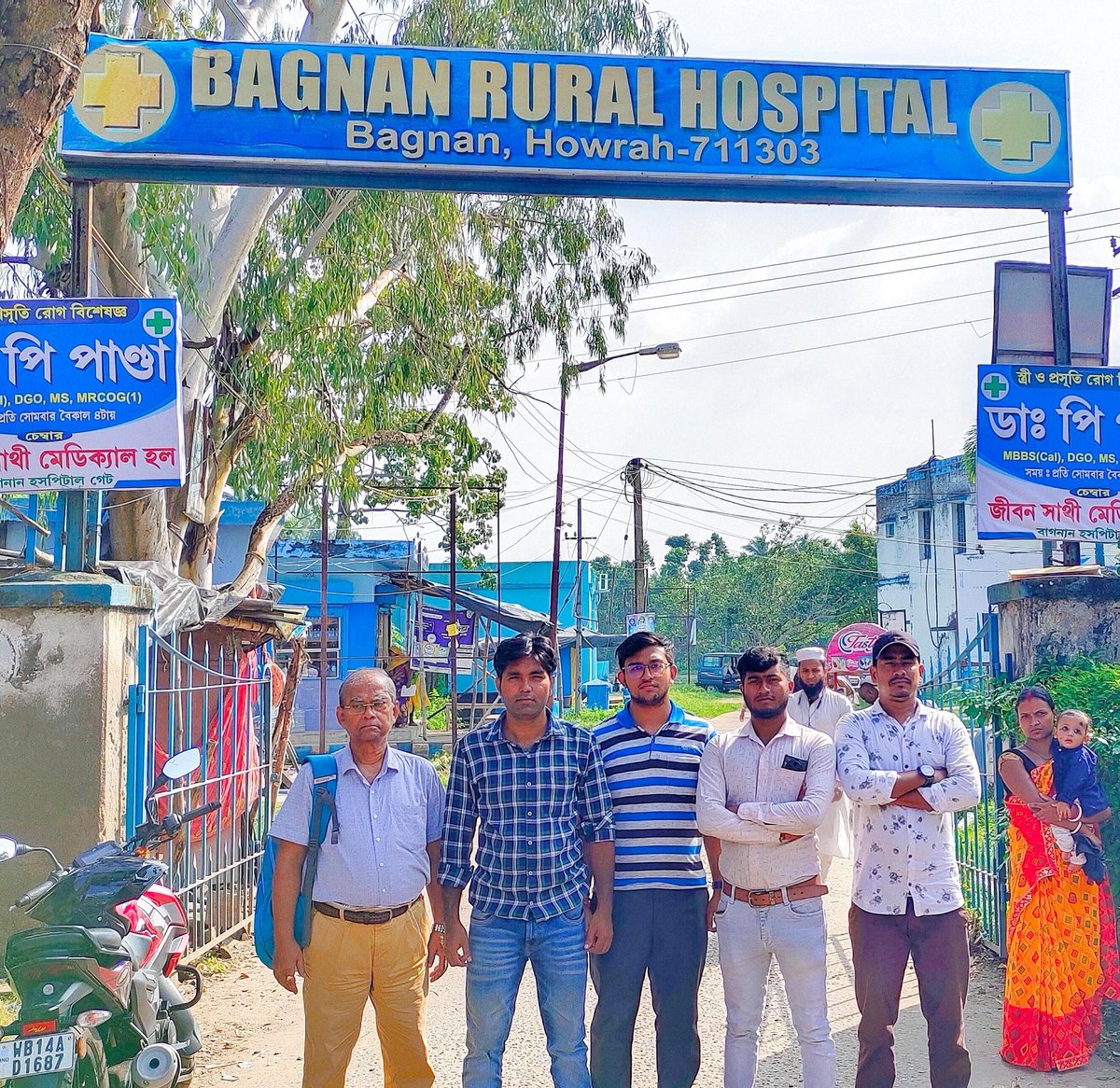 AAP4Howrah's tweet photo. বাগনান গ্রামীণ হাসপাতালে নির্দিষ্ট কিছু পরিকাঠামোগত সমস্যার অভিযোগ আসায় আজ আম আদমী পার্টি হাওড়া জেলার একটি প্রতিনিধি দল গ্রামীণ হাসপাতাল পরিদর্শন করে।
#AAPinBengal #AAPinHowrah https://t.co/PpDls3Y0Ml
