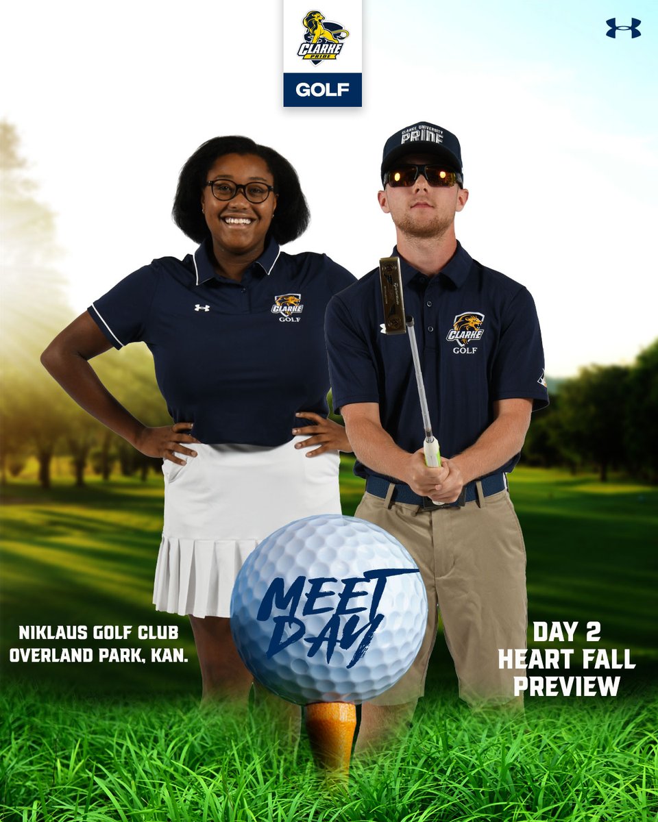 ClarkePrideGolf's tweet photo. Last round of the fall season as the Pride wrap up play in Kansas at the Heart Fall Preview!

#ClarkePride https://t.co/ES69h9xWW8