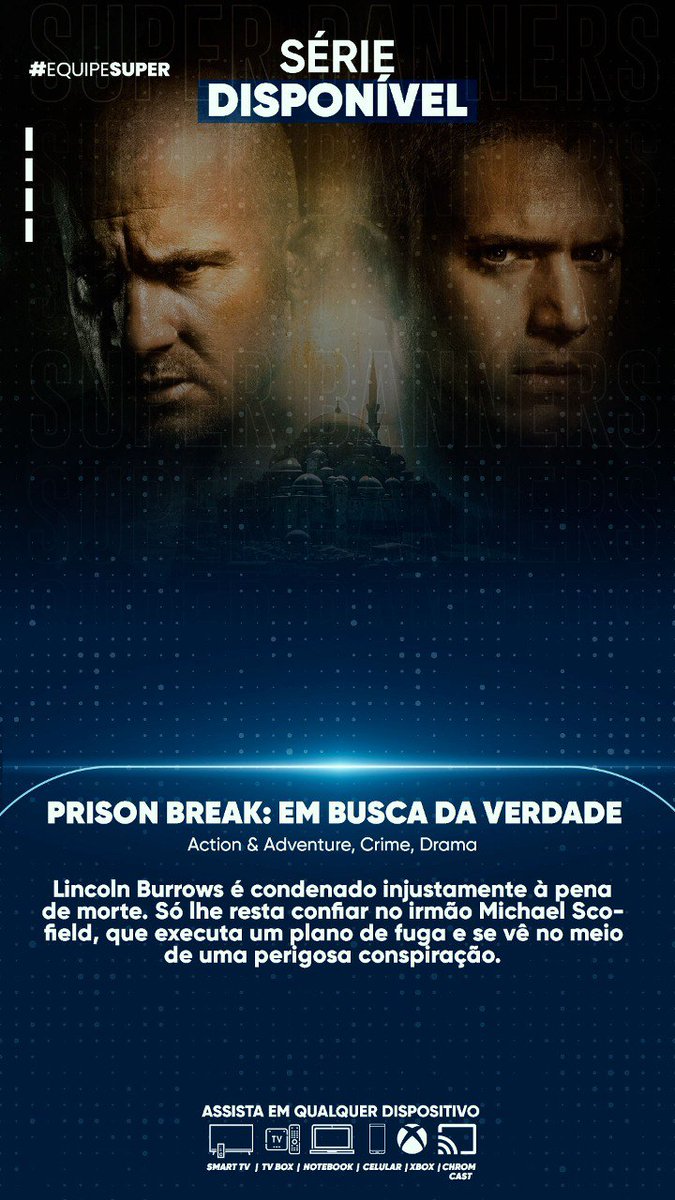 CLICE NO TEXTO ABAIXO PARA FAZER UM TESTE GRÁTIS NA IPTV DE 3 HORAS 

wa.me/5521983811538?…

Sem contar canais de TV. 
Eu vendo I P T V , por apenas  30,00 reais por mes , Para ter acesso a canais de TV, filmes e séries em TV smart , TV box celular .
#Prisonbreak