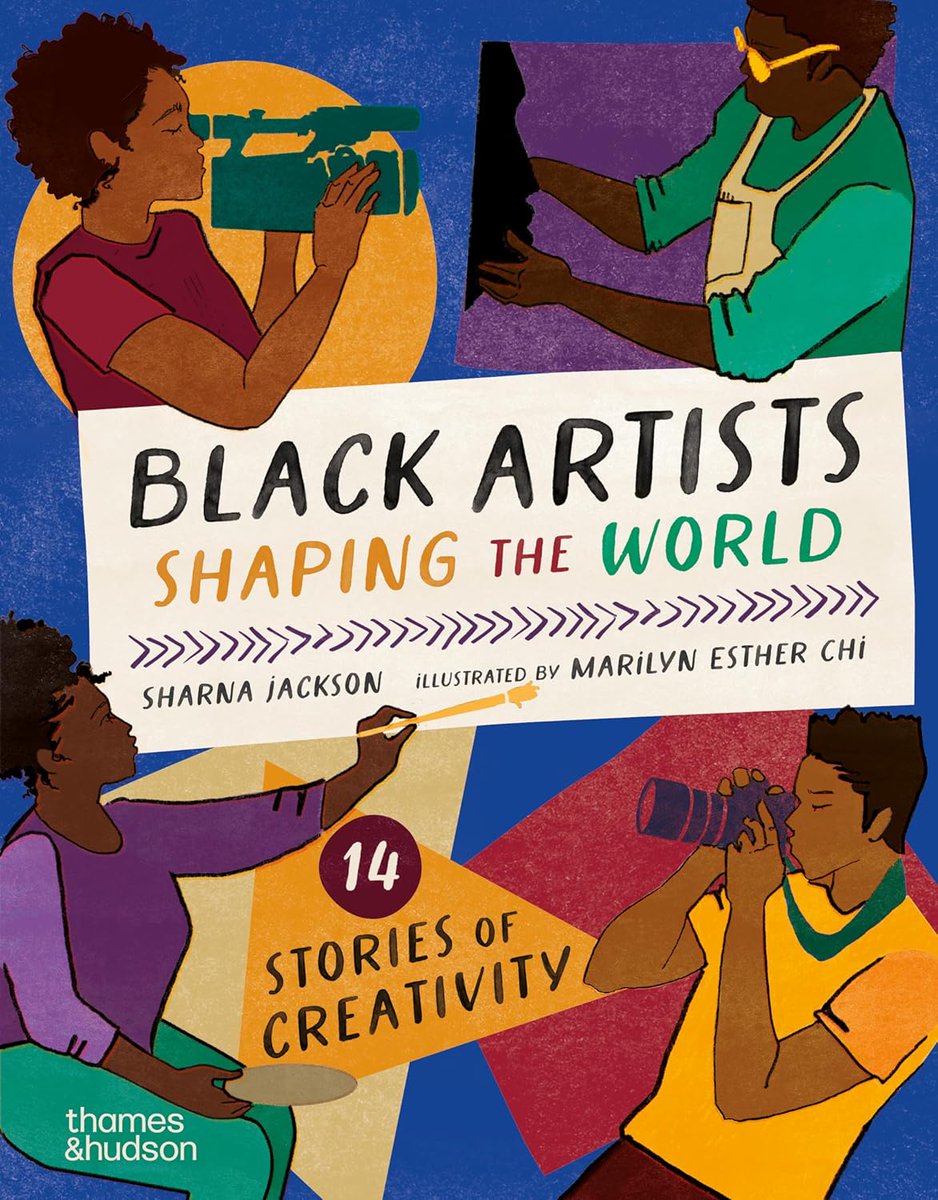 BCBooksAuthors's tweet photo. 🎉🙌🏿Happy #BookBirthday🙌🏿🎉

📖BLACK ARTISTS SHAPING THE WORLD by Sharna Jackson @sharnajackson, Marilyn Esther Chi, Thames &amp; Hudson @thamesandhudson

Congrats!!!

#ChildrensBooks
#OurStoriesMatter https://t.co/D5f08JBazA