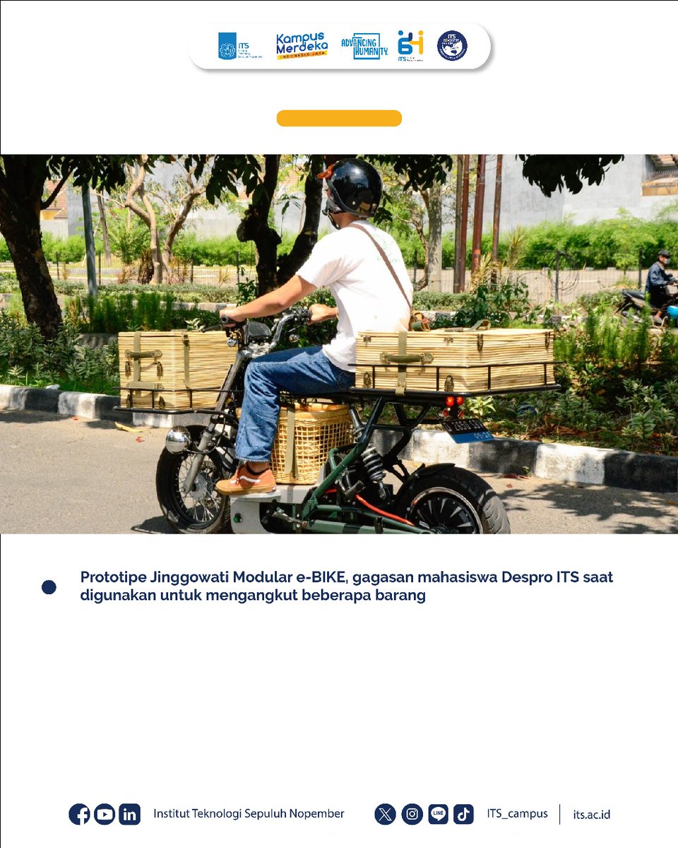 its_campus's tweet photo. Kali ini, para mahasiswa Departemen Desain Produk Industri (Despro) ITS berhasil meraih tiga penghargaan sekaligus dalam gelaran Indonesia Industrial Design Student Award (IIDSA) ke-5.
Baca selengkapnya di https://t.co/faUnKisXYG
#ITSSurabaya
#ITSCampus
#Vivat
#Despro
#IIDSA https://t.co/3zCDviSu5w