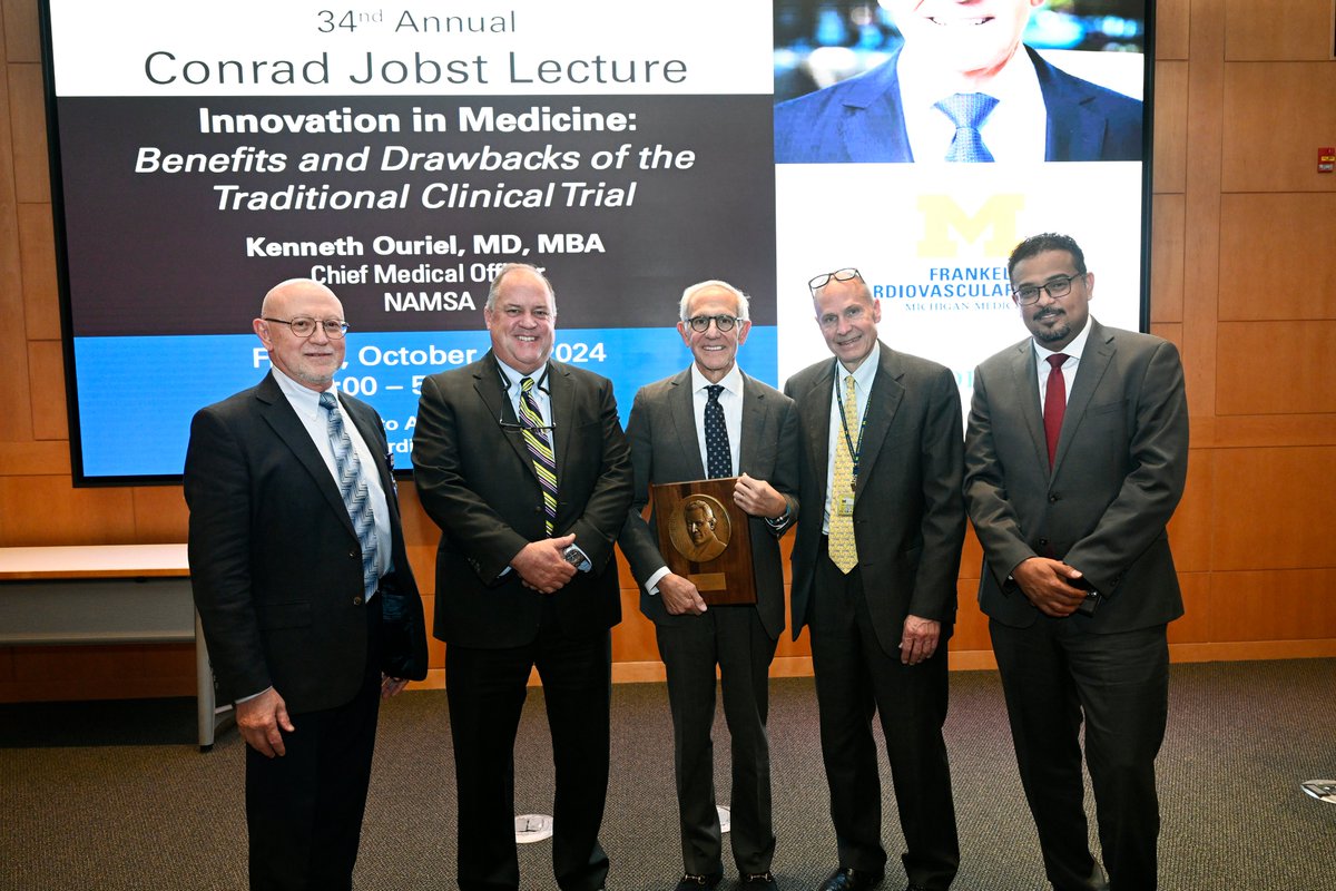This past Friday the department of Vascular Surgery hosted the 34th Annual Conrad Jobst Lecture with Promedica Jobst Vascular Institute. Our special guest Dr. Kenneth Ouriel gave an outstanding lecture!