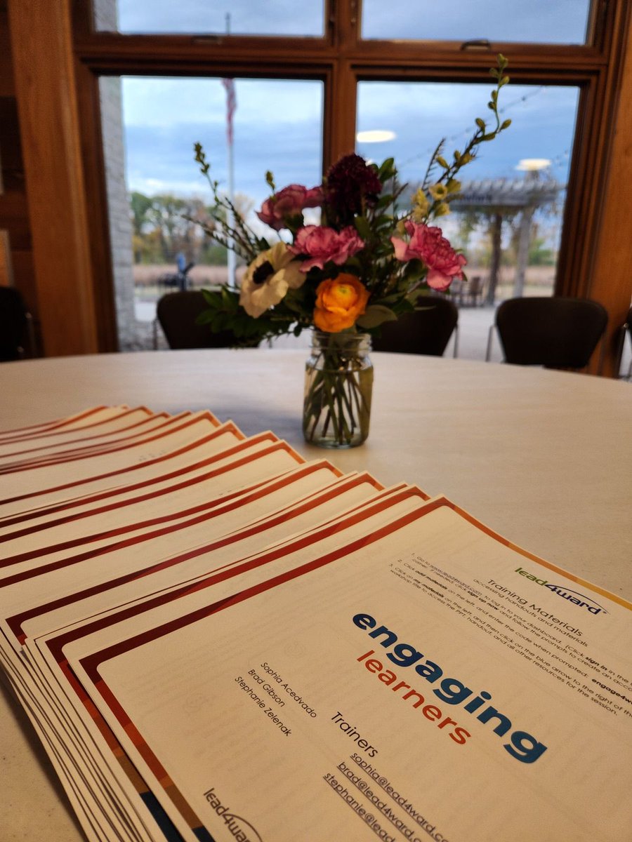 lead4ward's tweet photo. Ready for some awesome learning in Iowa today! #engaginglearners #IADeptofEd @IADeptofEd #cedarrapidstourism https://t.co/9JGNVptQM7