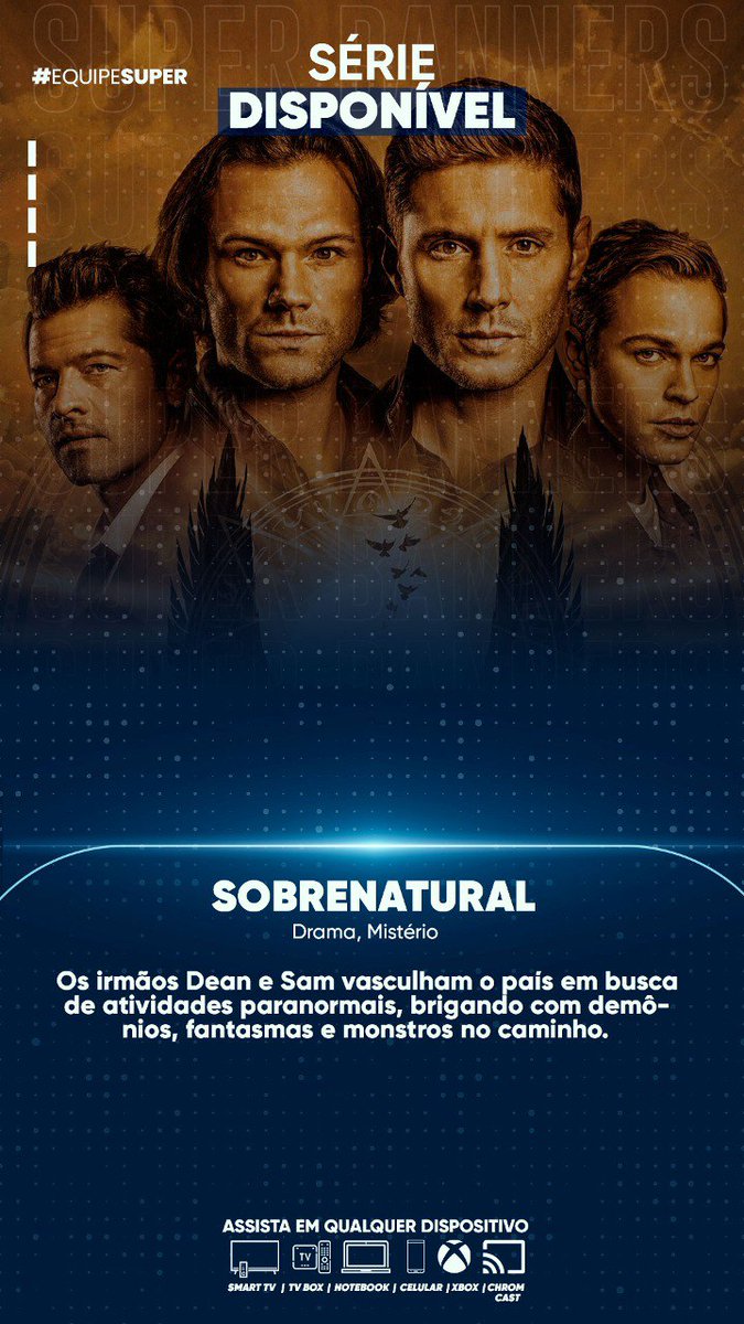CLICE NO TEXTO ABAIXO PARA FAZER UM TESTE GRÁTIS NA IPTV DE 3 HORAS 

wa.me/5521983811538?…

Sem contar canais de TV. 
Eu vendo I P T V , por apenas  30,00 reais por mes , Para ter acesso a canais de TV, filmes e séries em TV smart , TV box celular .
#sobrenatural