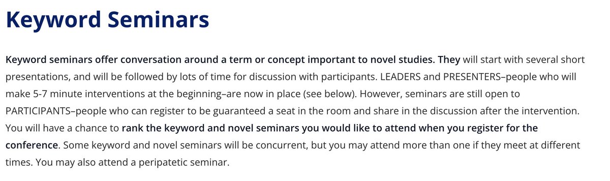 If you're looking for inspiration for your proposals, check out our keyword seminars which will focus on everything on concepts like decolonization, co-intelligence, and heteroglossia among many others. Deadline is Nov. 15 sites.duke.edu/sns2025/keywor…