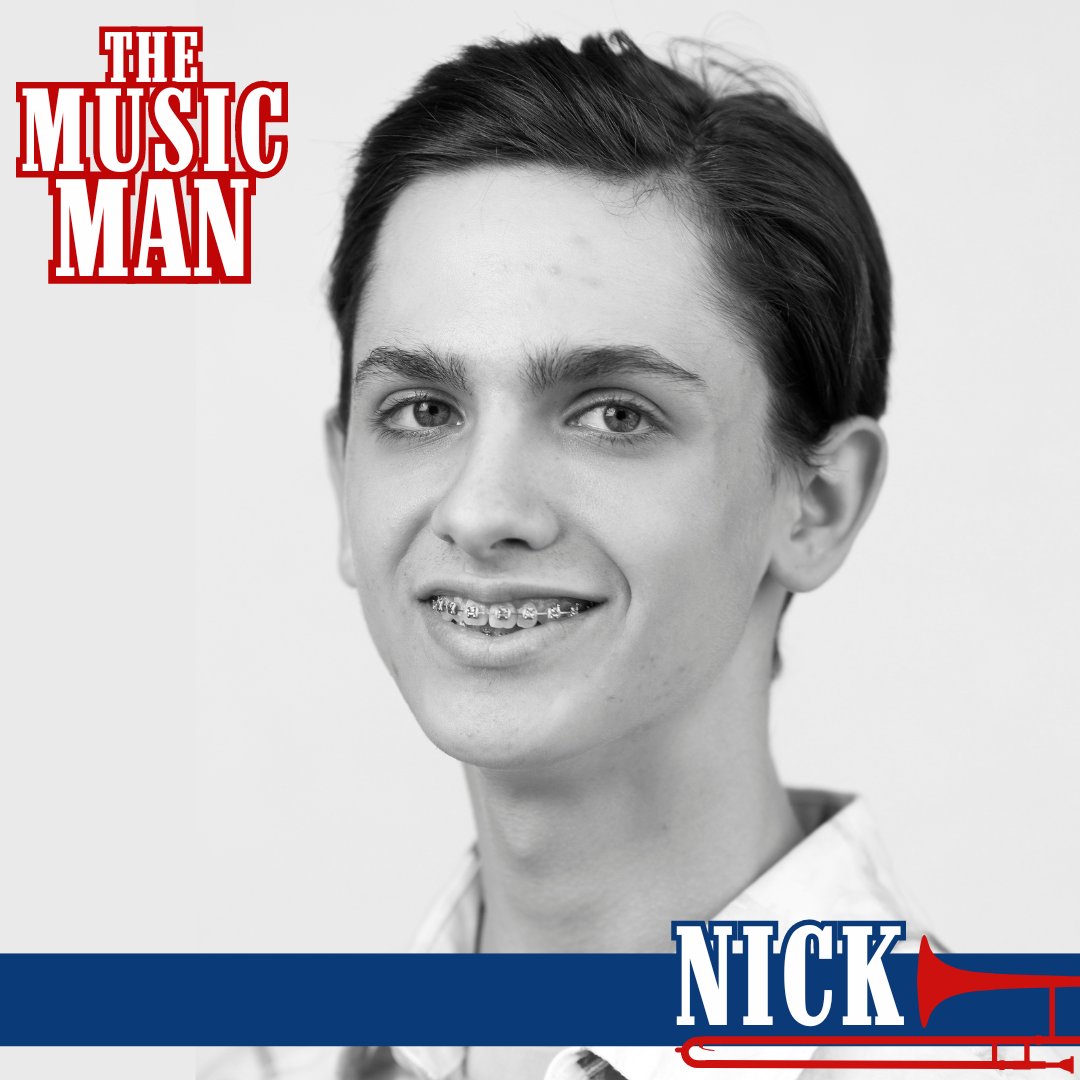 Meet Nick! Nick is performing in West Ottawa High Schools' production of The Music Man! Tickets are on sale now at wotix.ludus.com or you can click the link in our bio! #WOHSMusicMan #wotheater