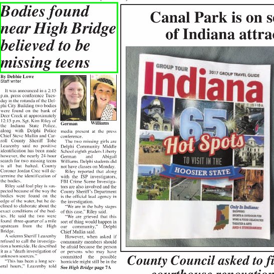 MattBlacInc's tweet image. #RichardAllen #DelphiArchives #DelphiMurders

WEEK 1️⃣ 2017 |