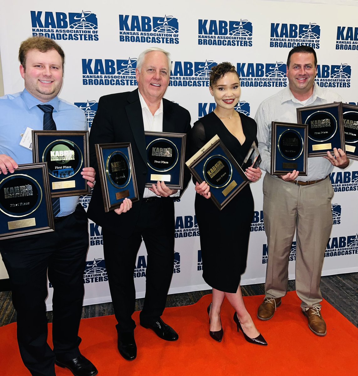 27 News did well at the Kansas Association of Broadcasters banquet. 
These plaques only represent the first place awards.
Thanks to each and every viewer. 
We always do what we do…for you, and because of you!