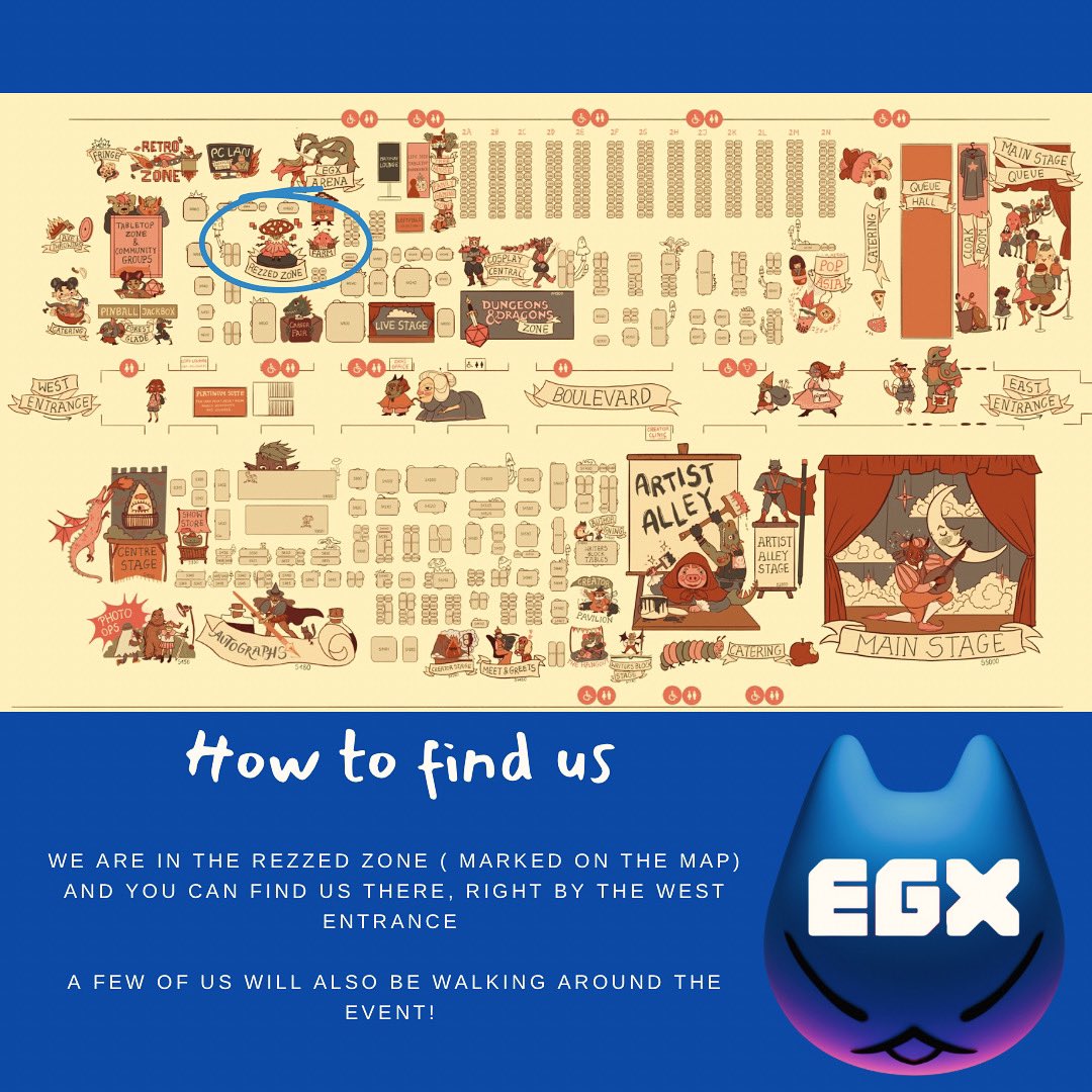 Speaking of EGX ( as we have been every second of the day right now ) make sure you have your tickets and you come see us in the Rezzed Zone! egx.net/london/en-gb/t…