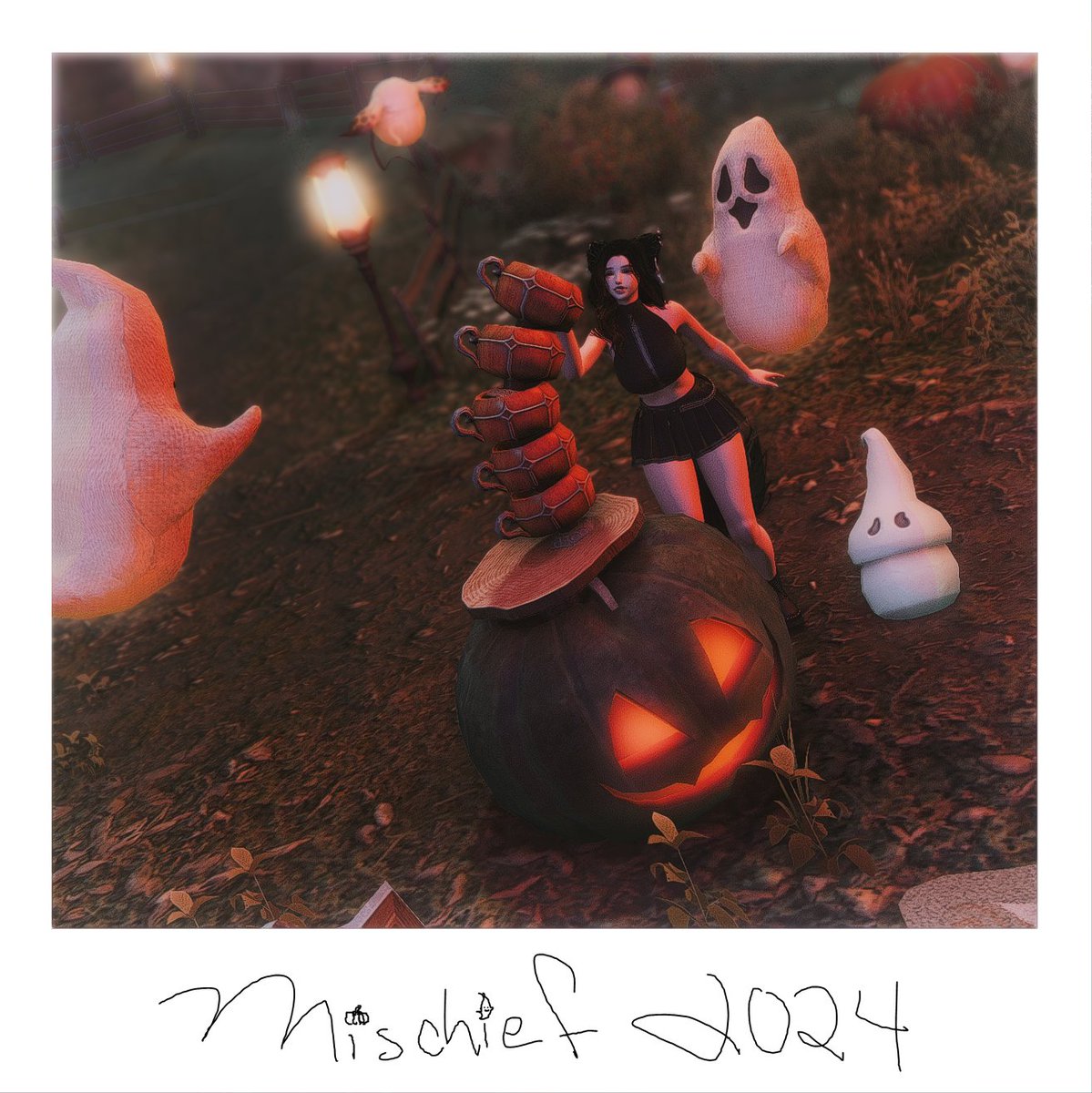 NiceAxePhotos's tweet photo. Day 28 of #ffxivtober2024 

Mischief  

Abby and friends up to their typical mischief  

Did I draw the words with my mouse in the clipping tool? Maybe, maybe not, you can't prove anything. https://t.co/mRi9sYy7uf