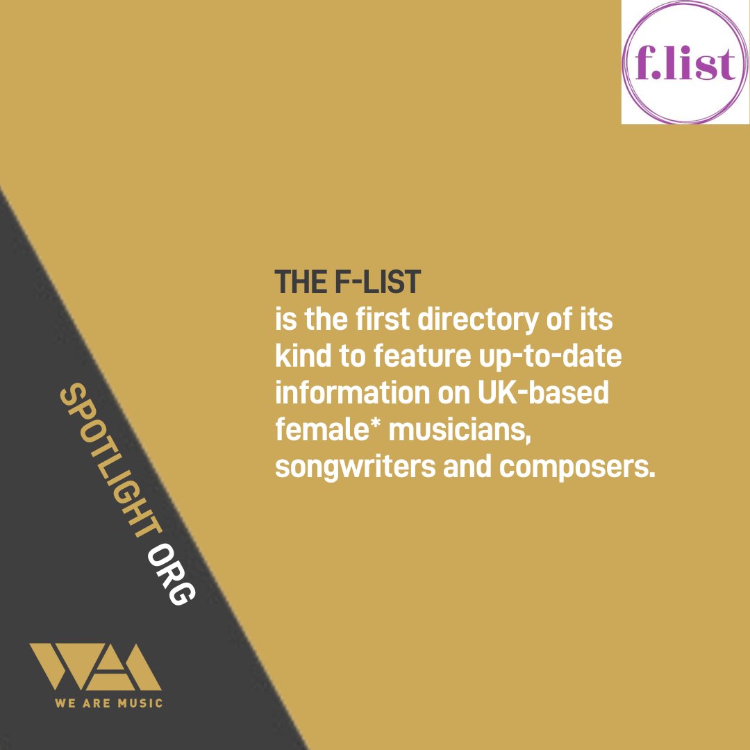 We Are Music (@wearemusic_info) on Twitter photo THE F-LIST is the first directory of its kind to feature up-to-date information on UK-based female* musicians, songwriters and composers. <a href="/theflistmusic/">The F-List for Music</a>
Read more here:
thef-listmusic.uk THE F-LIST is the first directory of its kind to feature up-to-date information on UK-based female* musicians, songwriters and composers. <a href="/theflistmusic/">The F-List for Music</a>
Read more here:
thef-listmusic.uk