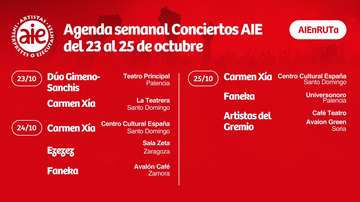 AIE Soc. de Artistas tweet media