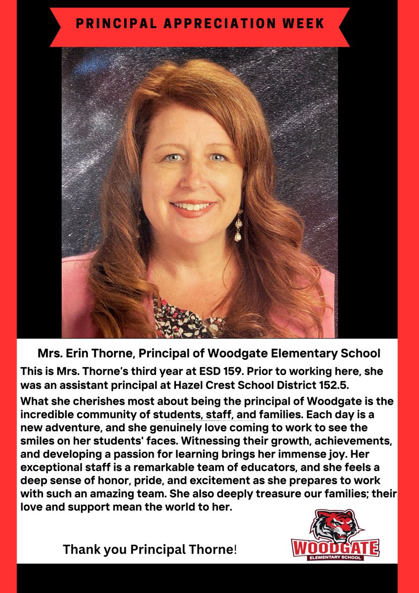 drbrunsonGO's tweet photo. I present to you the amazing Mrs. Erin Thorne! #PrincipalAppreciationWeek #Thrivein159 https://t.co/79l3T5ms7C