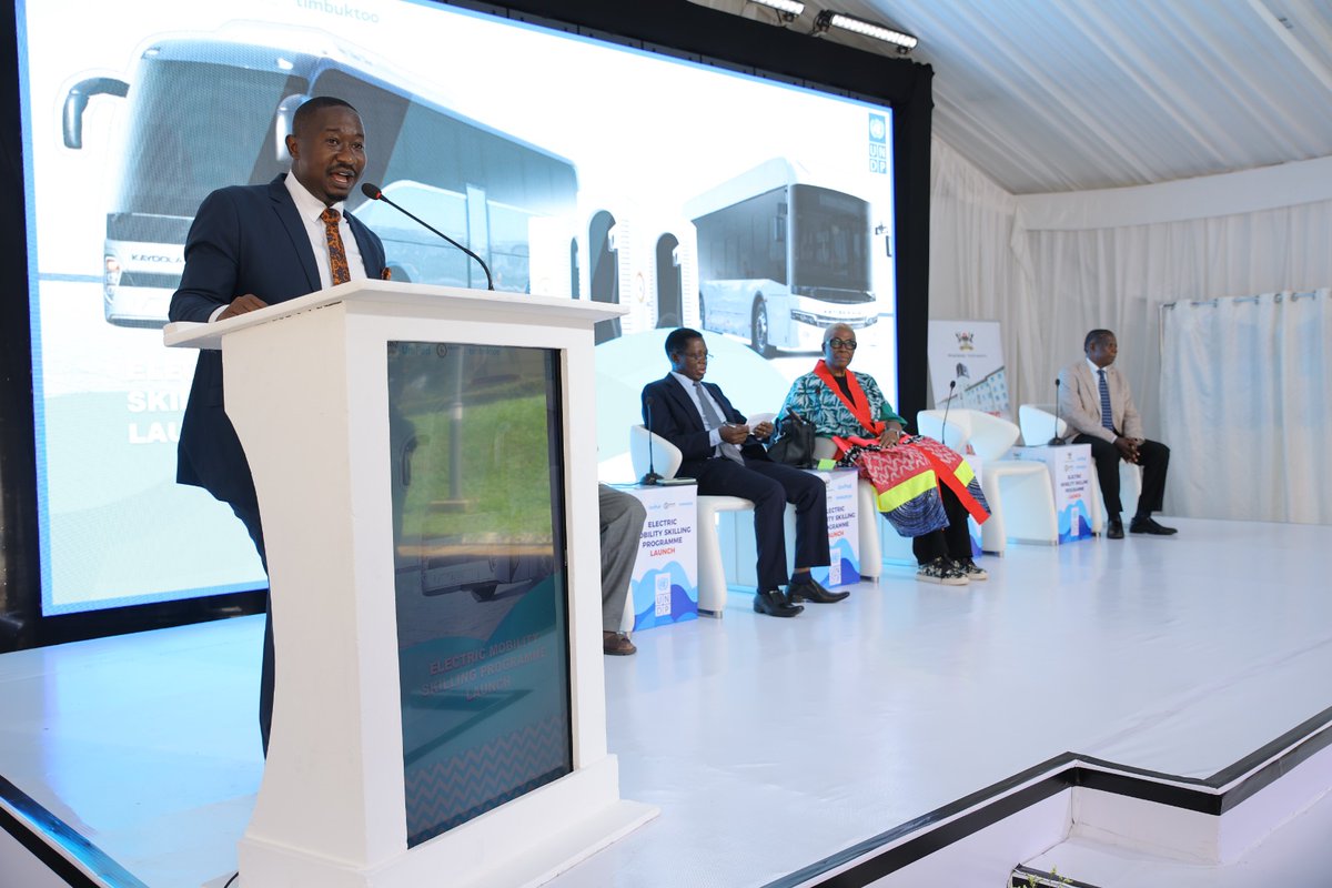 Today, <a href="/MakUnipod/">Makerere University Innovation Pod</a> , in collaboration with <a href="/KiiraMotors/">𝐊𝐢𝐢𝐫𝐚 𝐌𝐨𝐭𝐨𝐫𝐬</a>, proudly launch the first cohort of the E-Mobility Skilling Program! This one-year initiative aims to empower future innovators in the electric mobility space.
<a href="/Makerere/">Makerere University</a>  <a href="/UNDP/">UN Development</a> <a href="/UNDPUganda/">UNDP Uganda</a>