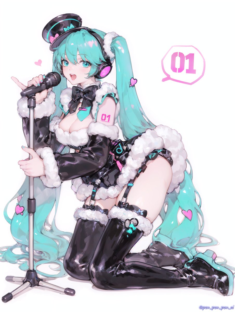 pon_pon_pon_ai's tweet photo. ＃初音ミク　あなたのために歌います❤️ https://t.co/lj1GtFN5DO
