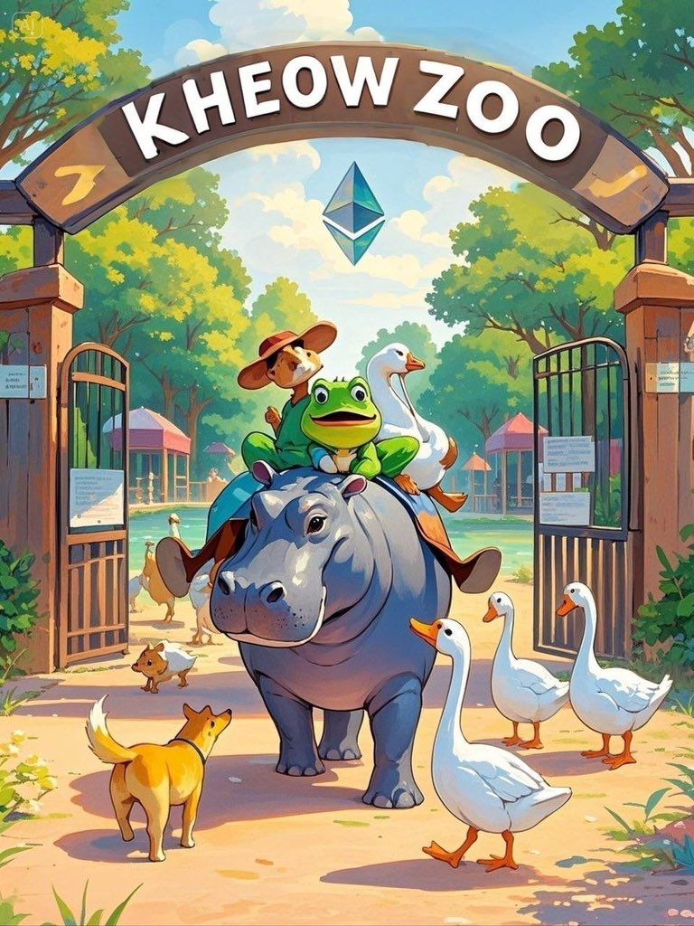 4 Reasons to Buy into kheowzoo_ETH

1. Backed by the top-tier narrative of Vitalik <a href="/VitalikButerin/">vitalik.eth</a> , aligned with his philanthropic vision, and Vitalik holds the largest amount of the token!

2. The market cap is currently at an absolute low, making it highly likely that buying