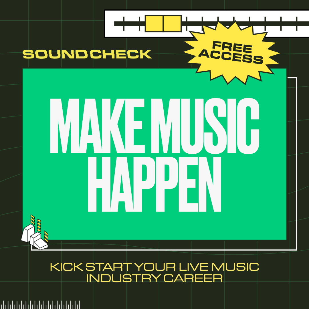 Are you 16-18?
Do you want to learn how to make live events happen?
Apply by 11am this Friday (25th Oct) and you can join our next Sound Check daytime course to learn the skills needed to make music happen. Course starts Monday 28th Oct at Future Yard.
⇨ soundcheck.futureyard.org/programmes/stu…