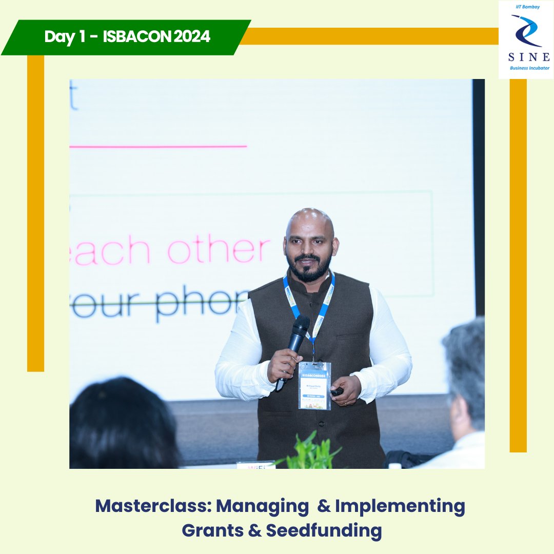 The 16th edition, #ISBACON2024, took place at Hyderabad, a three exhilarating days of innovation, insights, and connections. ISBACON 2024 brought together a diverse group of ecosystem enablers and Incubators  across the country.