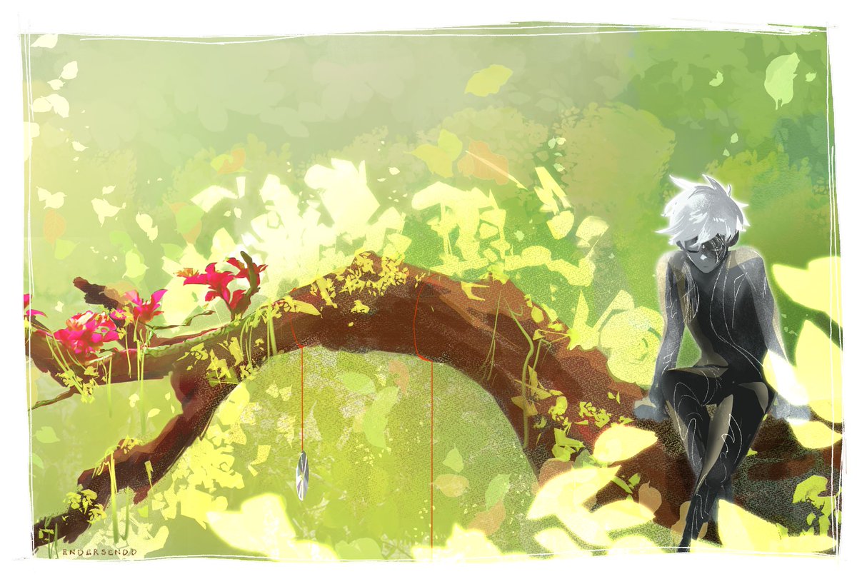 hollow 🌿🍃📀
<a href="/Rossdraws/">Rossdraws</a> #illustration #fanart