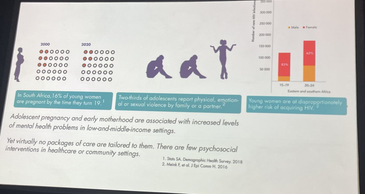 16% of girls get pregnant by the time they turn 19 and are at higher risk of HIV in South Africa @TheSVRI