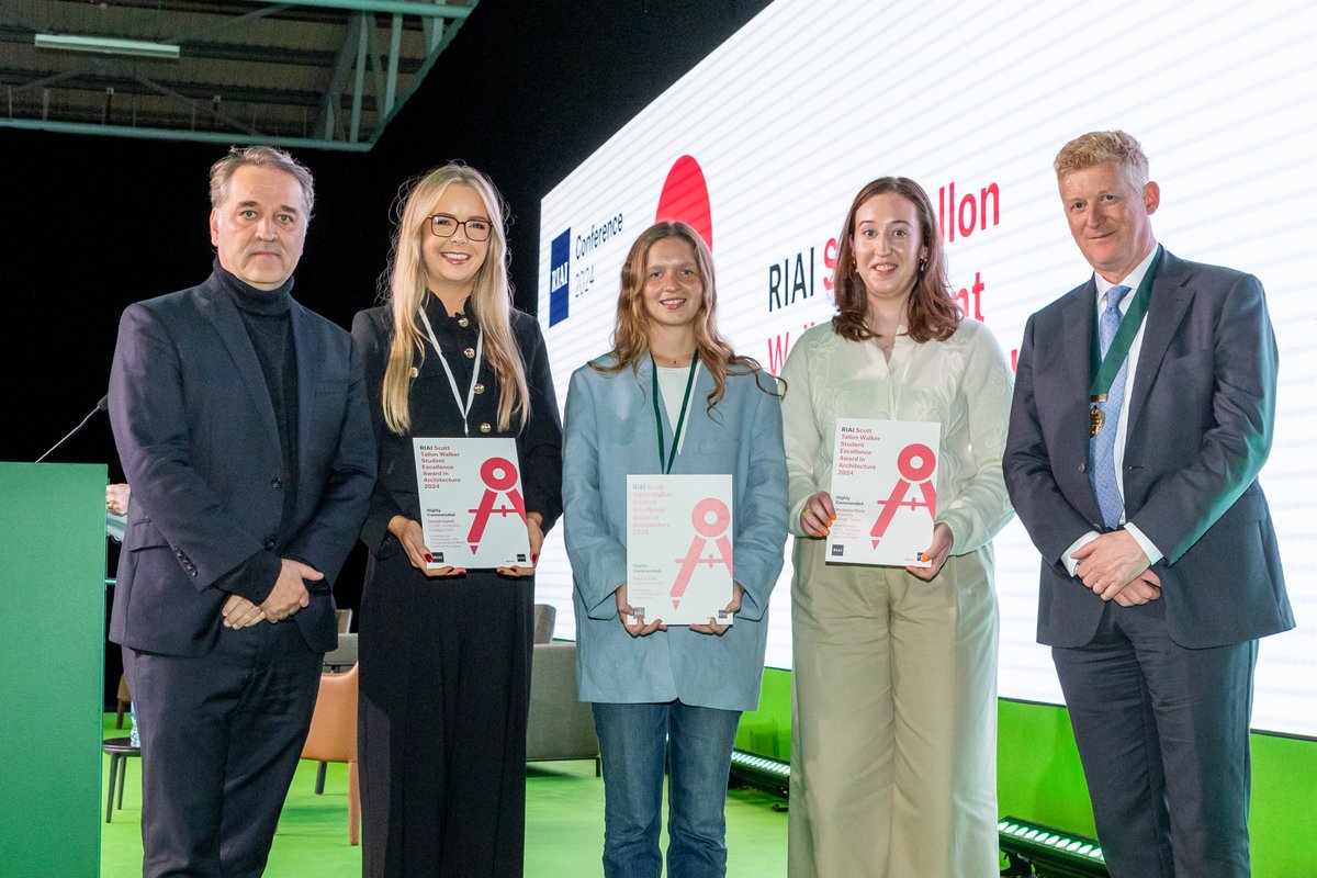 Scott Tallon Walker Architects (@stwarchitects) on Twitter photo Congratulations to the two recipients of the <a href="/RIAIOnline/">RIAI</a> Scott Tallon Walker Student Excellence Award for Architecture 2024, Kevin Barry from <a href="/ucddublin/">University College Dublin</a> and Rachel Murphy from <a href="/QUBelfast/">Queen's University Belfast 🎓</a>. Read more at stwarchitects.com/insights/riai-…
#stwarchitects #scotttallonwalker #riaiconference Congratulations to the two recipients of the <a href="/RIAIOnline/">RIAI</a> Scott Tallon Walker Student Excellence Award for Architecture 2024, Kevin Barry from <a href="/ucddublin/">University College Dublin</a> and Rachel Murphy from <a href="/QUBelfast/">Queen's University Belfast 🎓</a>. Read more at stwarchitects.com/insights/riai-…
#stwarchitects #scotttallonwalker #riaiconference
