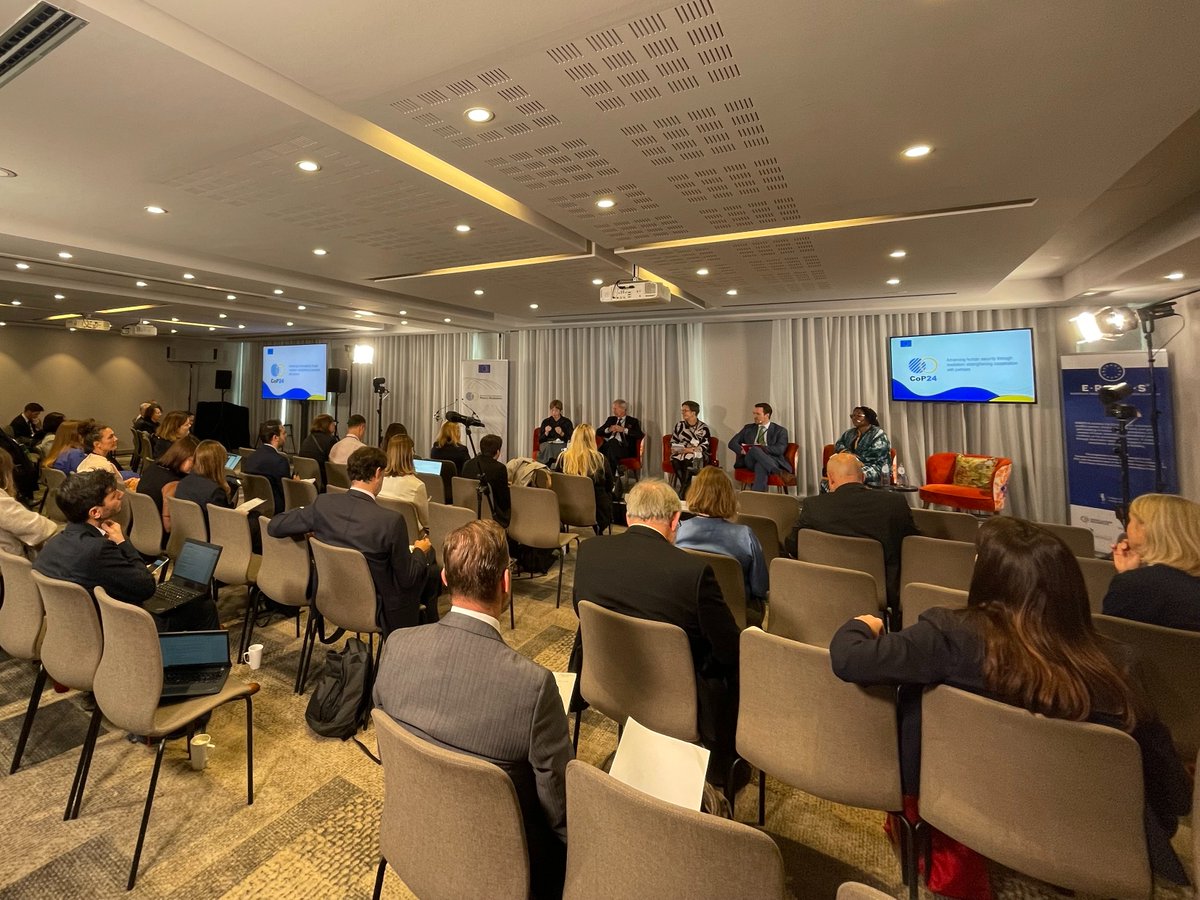 CMI – Martti Ahtisaari Peace Foundation (@cmioffice) on Twitter photo CMI's Head of EU Affairs <a href="/JibsJoensson/">Jibecke Jönsson</a> has moderated a timely session organised by <a href="/EPLO/">eduardo montenegro</a>. Representatives from the EU, UN, and civil society gathered to discuss “Advancing human security through mediation: strengthening cooperation with partners.” #EUCoP24 #PeaceMediation CMI's Head of EU Affairs <a href="/JibsJoensson/">Jibecke Jönsson</a> has moderated a timely session organised by <a href="/EPLO/">eduardo montenegro</a>. Representatives from the EU, UN, and civil society gathered to discuss “Advancing human security through mediation: strengthening cooperation with partners.” #EUCoP24 #PeaceMediation