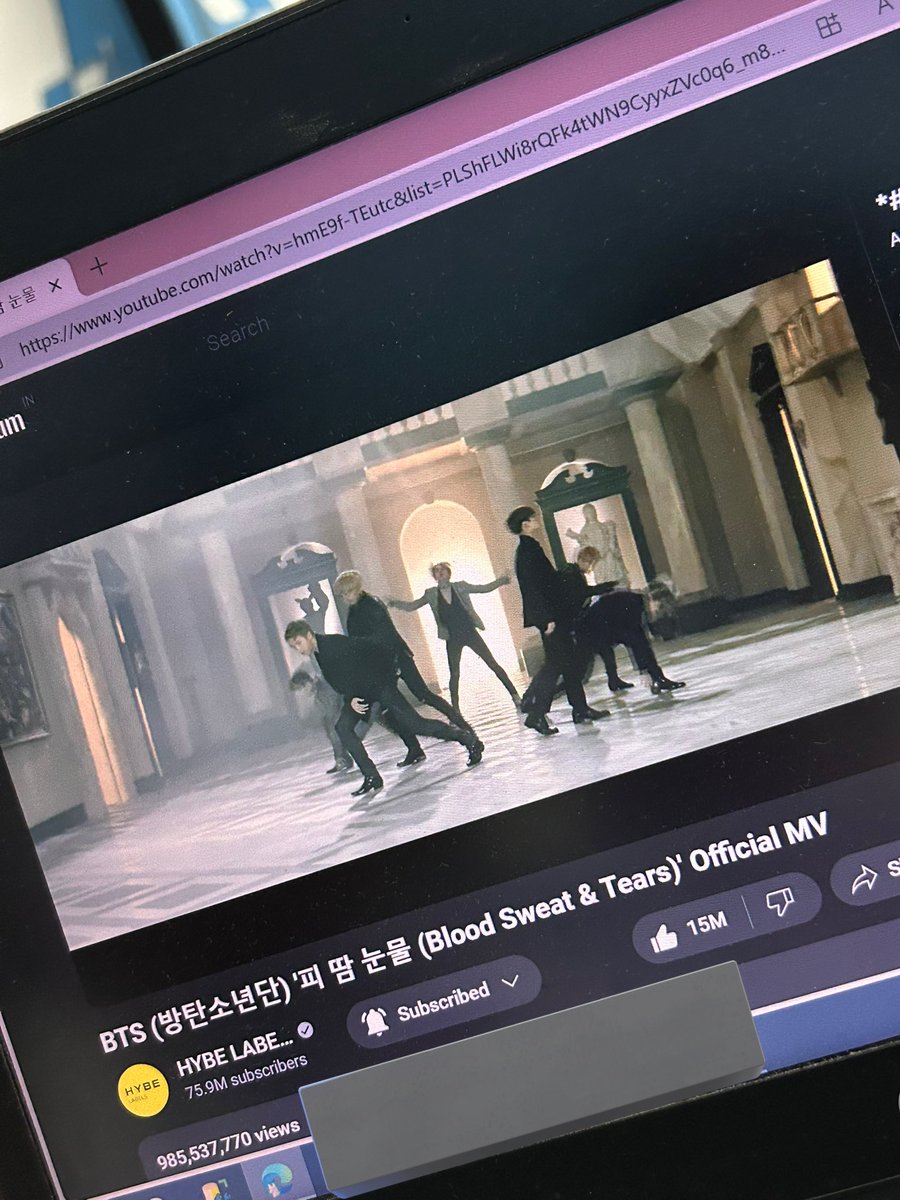 beingabtsarmy's tweet image. just 15M views more for #BSTto1B 🤩