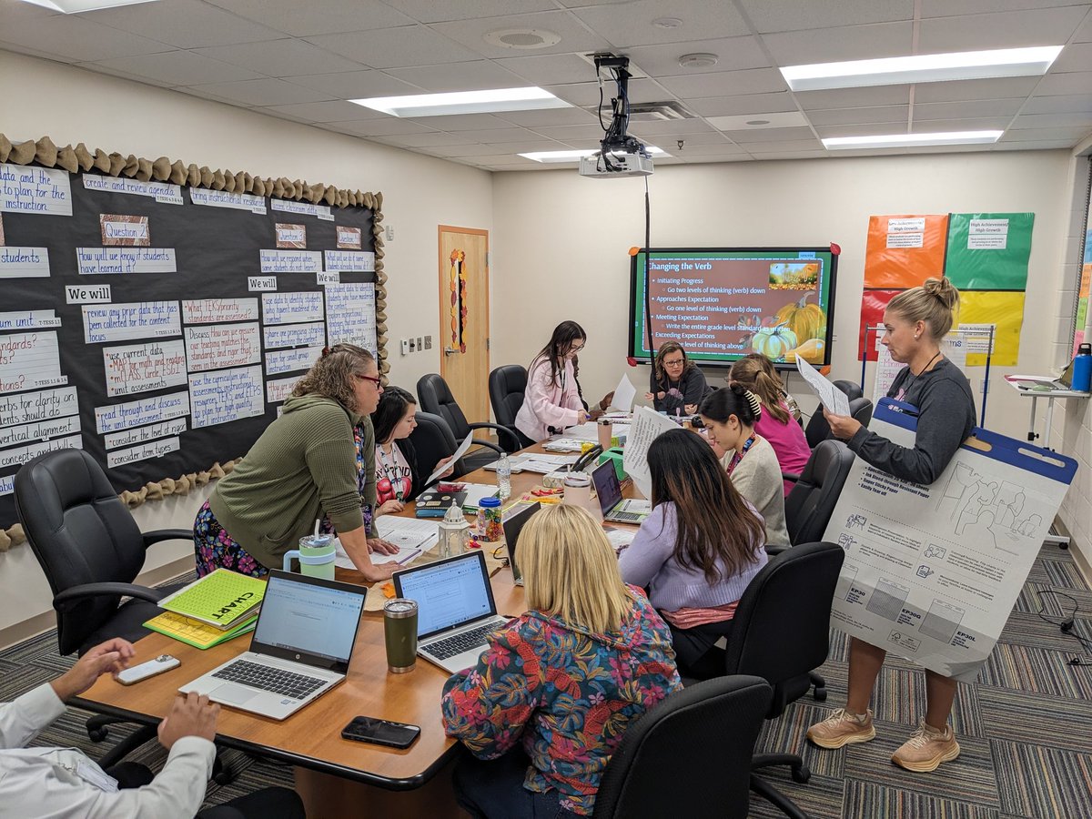 Great discussion in this morning's 3rd-grade PLC! We focused on refining math and reading intervention strategies and shared ideas to differentiate instruction. Excited to see our students thrive with these new approaches! #ThirdgradeSuccess <a href="/BrandiHendrix14/">Brandi Hendrix</a>
 <a href="/janetmarie89/">Janet Crawford</a>