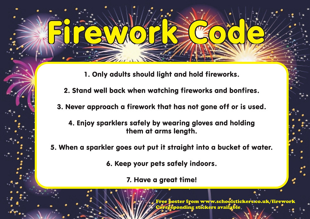 HealeySchool's tweet image. Take care with #Fireworks , follow the #FireworkCode and please consider the welfare of animals.  

Many supermarkets are now selling no sound fireworks - thank you #ASDA 🎇

rospa.com/policy/home-sa…