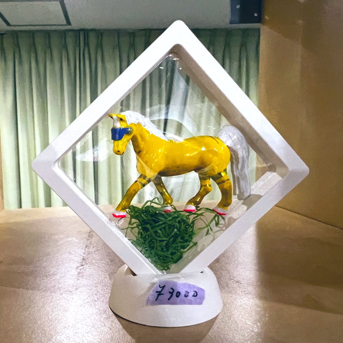 IwamaTatsuya's tweet photo. レモンイエローのかわいい馬🍋
#METAHORSE #メタホース
#NativeDancer https://t.co/gOULJx3y25
