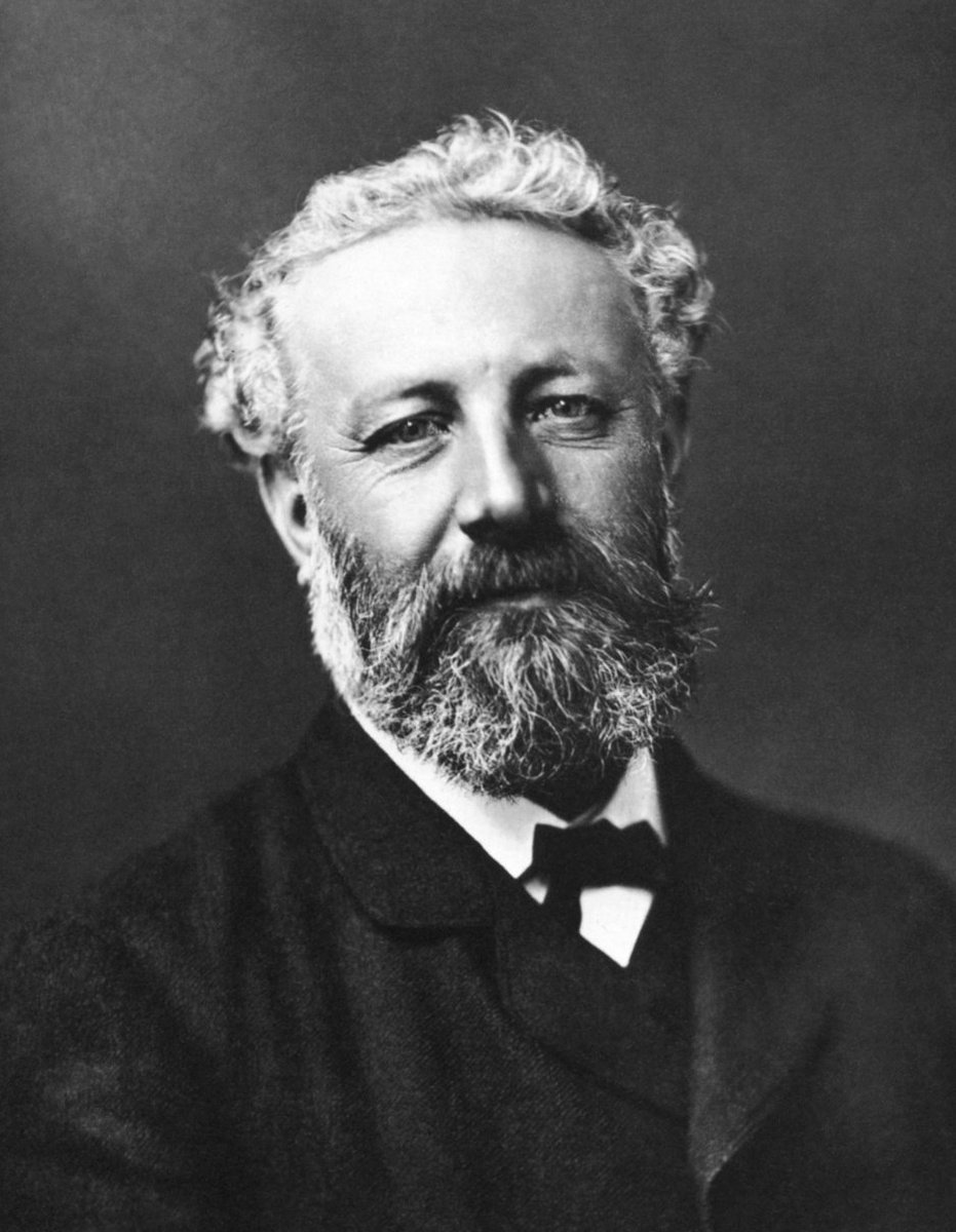 writemeave's tweet image. Jules Verne had happy eyes