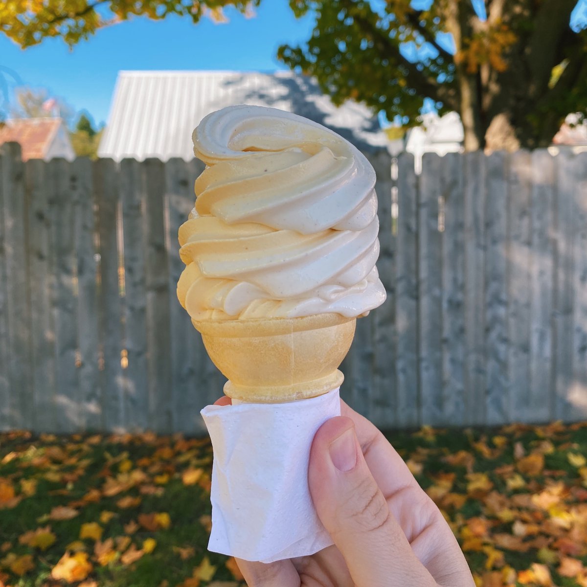 Did you know you can enjoy soft Pumpkin here at the Island all the way through to Thanksgiving? Right now we have soft Cinnamon Brown Sugar to go with it - try a twist!