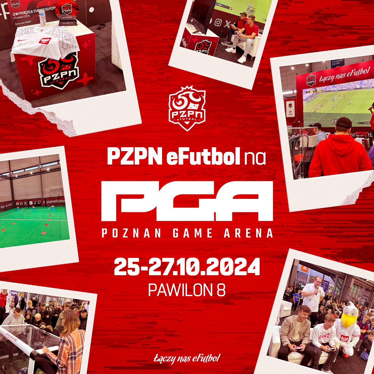 Łączy nas eFutbol (@pzpnefutbol) on Twitter photo PZPN po raz drugi będzie częścią Poznań Game Arena🔥, oferując fanom gier niezapomniane atrakcje w strefie PZPN eFutbol⚽🎮! Widzimy się w pawilonie 8 <a href="/PoznanGameArena/">Poznań Game Arena</a>, a czekać na Was będzie... Sprawdź👉 laczynaspilka.pl/pzpn-na-pga24 PZPN po raz drugi będzie częścią Poznań Game Arena🔥, oferując fanom gier niezapomniane atrakcje w strefie PZPN eFutbol⚽🎮! Widzimy się w pawilonie 8 <a href="/PoznanGameArena/">Poznań Game Arena</a>, a czekać na Was będzie... Sprawdź👉 laczynaspilka.pl/pzpn-na-pga24