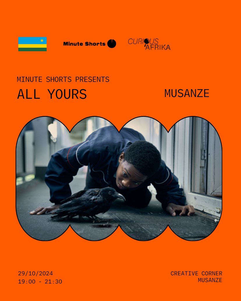 CuriousAfrika's tweet photo. We're expanding our ALL YOURS film screening event to Musanze next week🌍

Our purpose for our screening event has always been about bringing people together locally and globally 

Share the love! @bfinetwork https://t.co/du53alwEJo