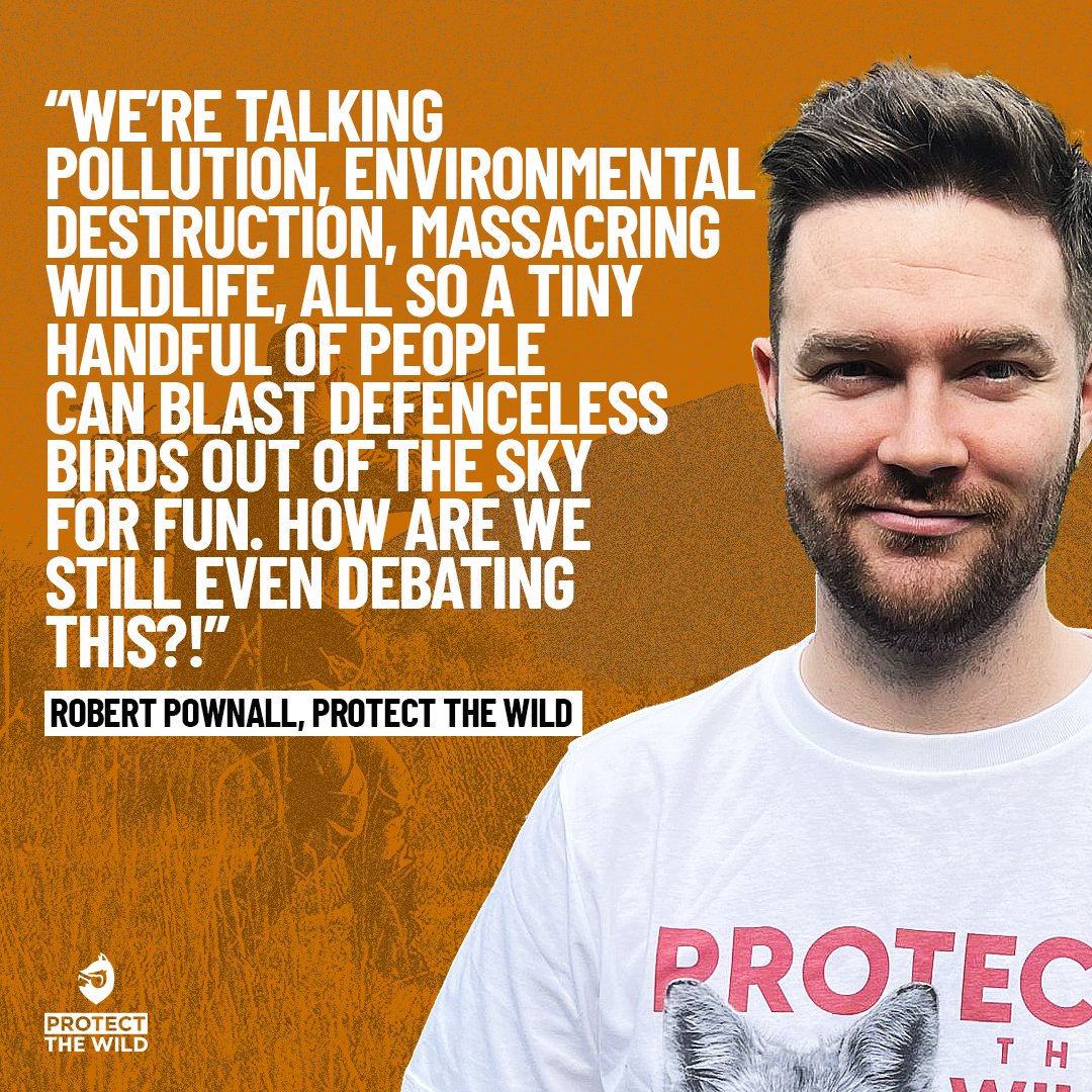 The whole bloody bird shooting industry needs to be shut down. SHARE if you agree with our founder!