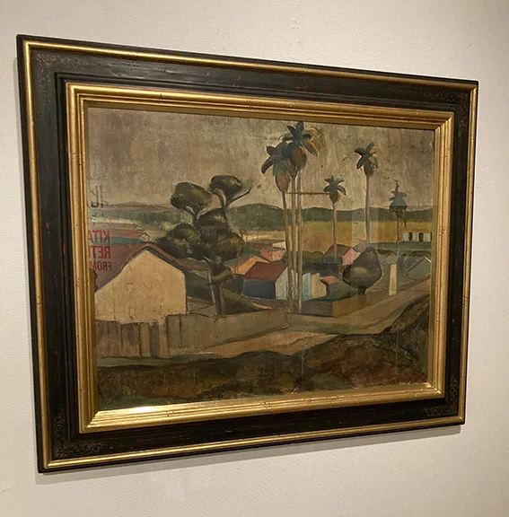 その最初期の作、それから50年代のメキシコ再訪の際の風景画から、画家の根底にセザンヌがあり続けていたということを感じた。思いの外、様々なスタイルでデフォルメが行われたにしても。
