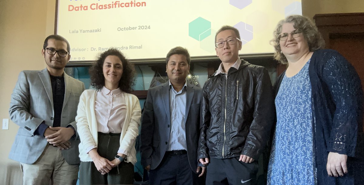 Congratulations Lala Yamazaki for being the first M.S. in Data Science student to defend a thesis.  <a href="/CbasMtsu/">MTSU CBAS</a> 
#mtsusciences