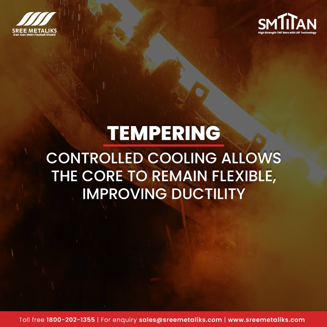 SreeMetaliks's tweet image. Experience the precision and innovation behind our Thermo-Mechanically Treated Bars. Your foundation for stronger structures. 

#TMTBars #SreeMetaliks #ManufacturingProcess #BuildingStrength #InnovationInConstruction #StructuralIntegrity #ThermoMechanicalTreatment #Smtitan