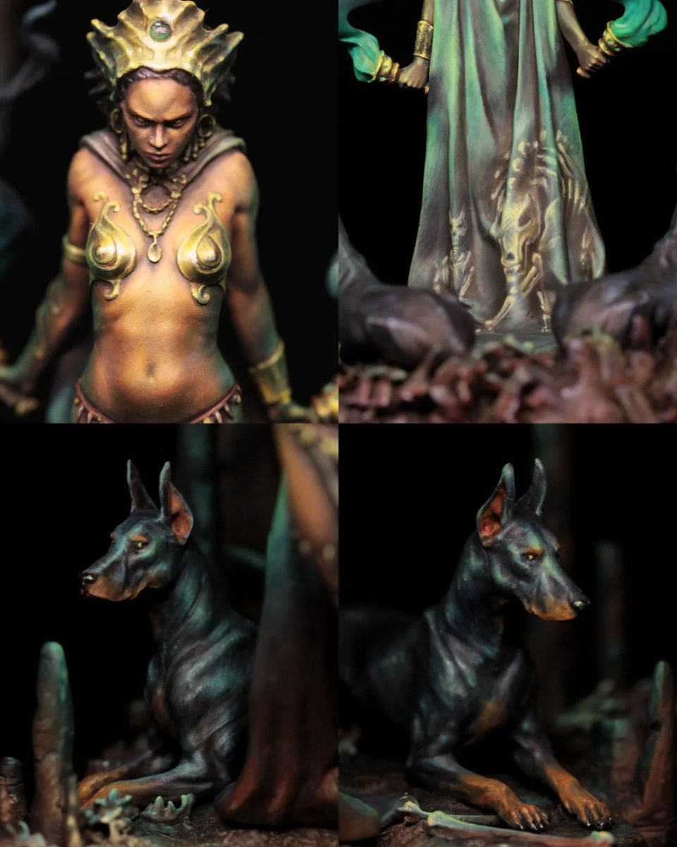 Warzone_Studio's tweet image. Hecate by @graphigaut
What do you think about this amazing work&amp;amp;

#WarzoneStudio #painting #paintingminiatures #instaart #milliputsculpting #warhammer #paintingwarhammer